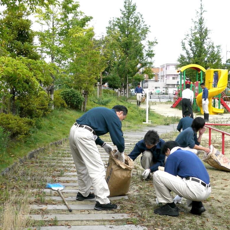 木村石鹸のこだわり - 09 町をキレイに、 清掃活動の継続