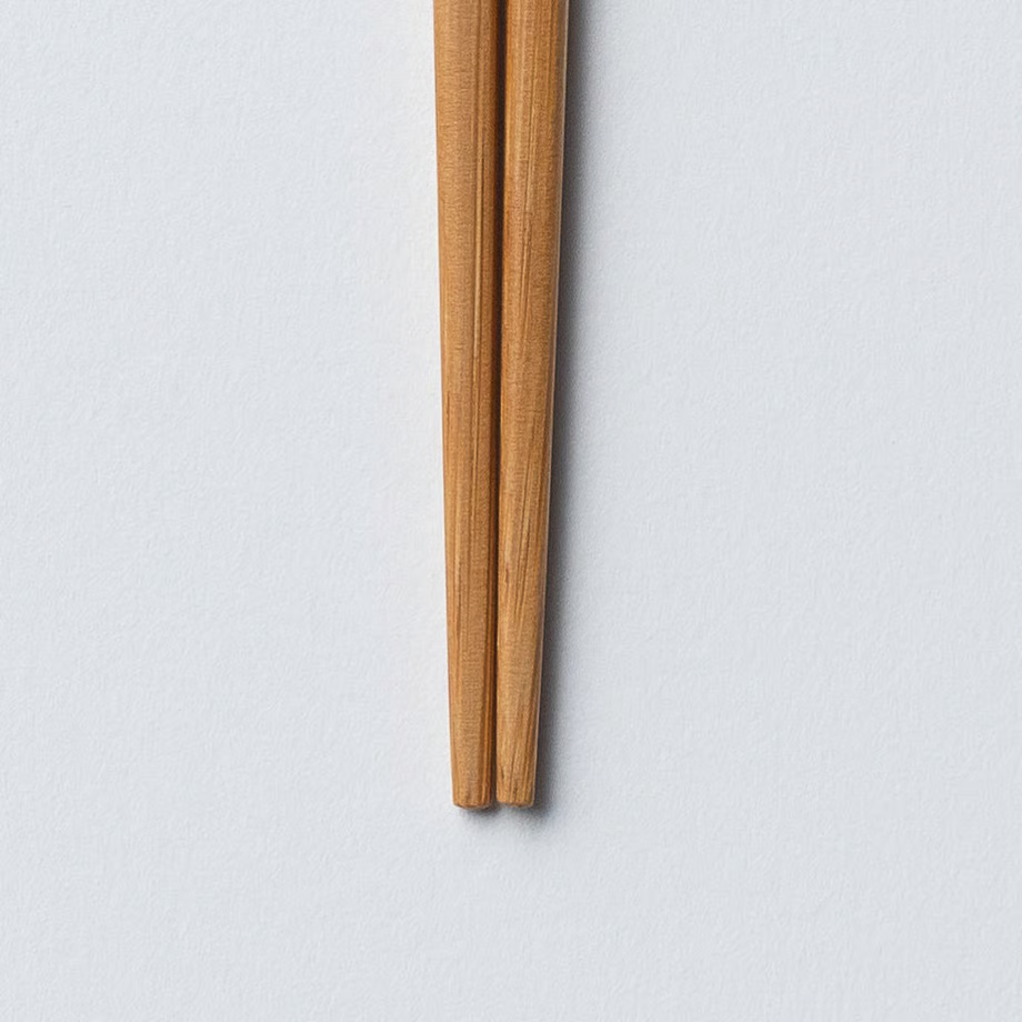 ヤマチク|スス竹丸箸23cm