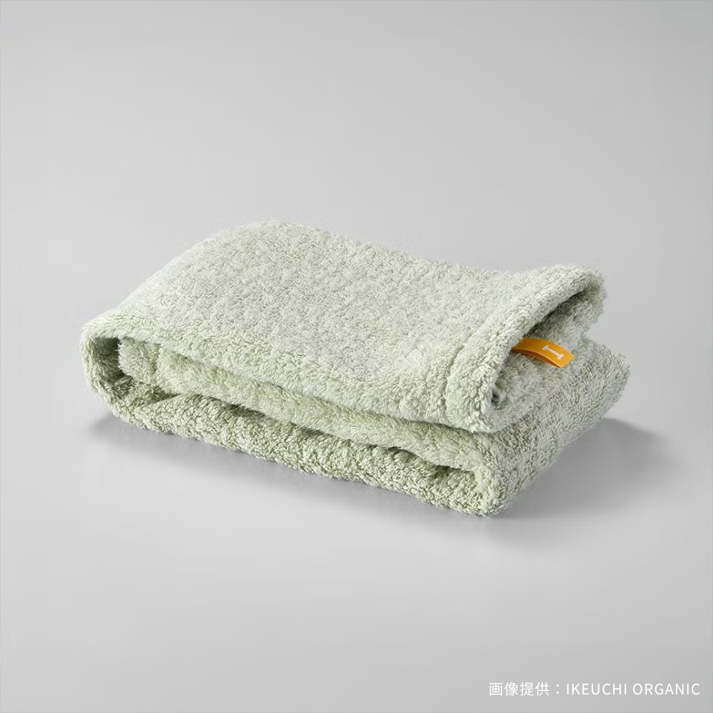 IKEUCHI ORGANIC｜オーガニックエアーホイップ フェイスタオル