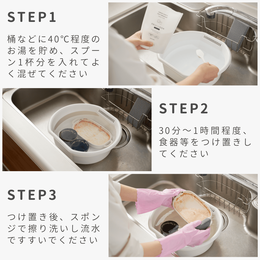 【食洗機用洗剤】食器まるごと洗浄剤